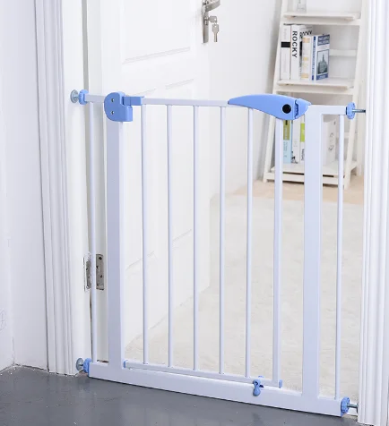 Auto Door Lock Function White for Gate Way 75cm to 82cm with Safety Baby Gate