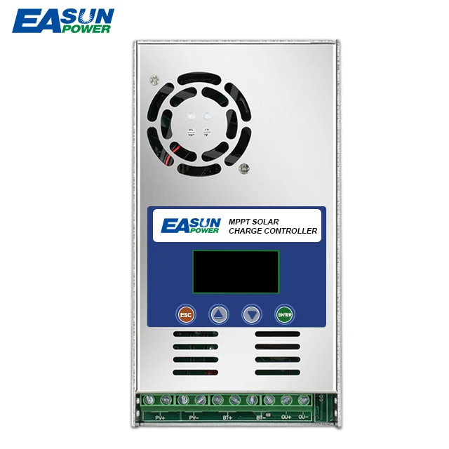 Easun Power 190V DC MPPT Backlight LCD Auto 12V 24V 36V 48V 60A 80A Solar System Charger Controller Panel Battery Regulator