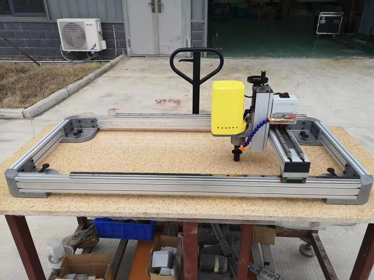 Портативный сверлильный станок для раковины, 220 В, ручная автоматическая машина для резки гранита, мрамора