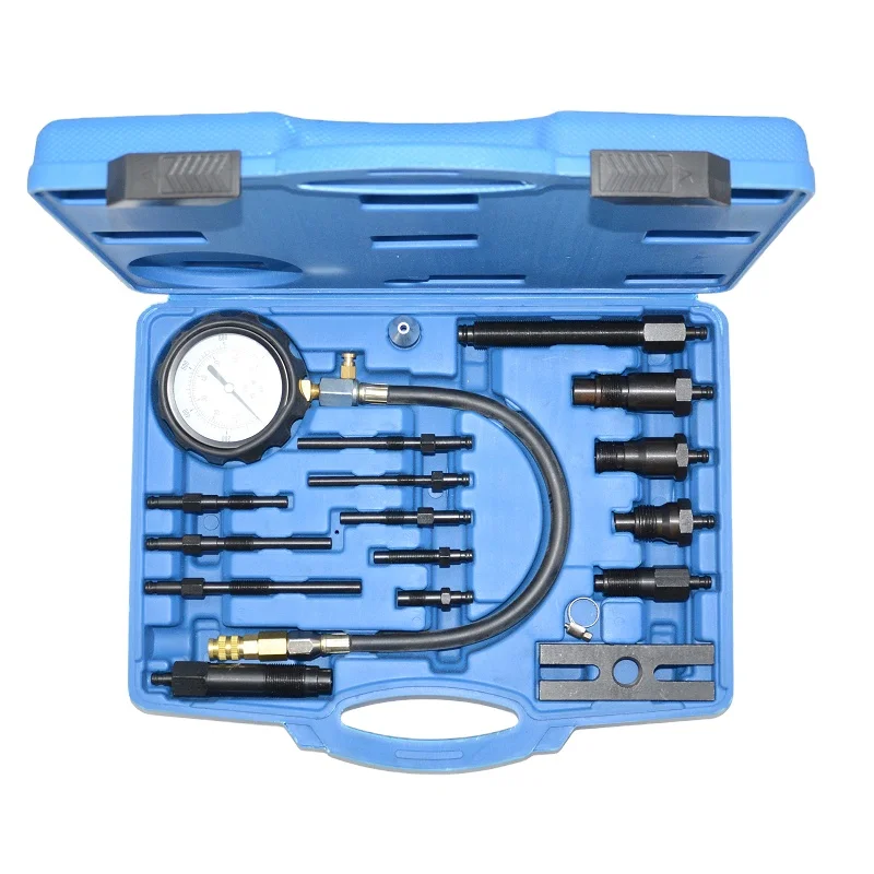 XCTOOL Diesel Engine Cylinder Compression Tester 1000PSI Car Diagnostic Tools Diesel Engine Compression Test Kits XC0102
