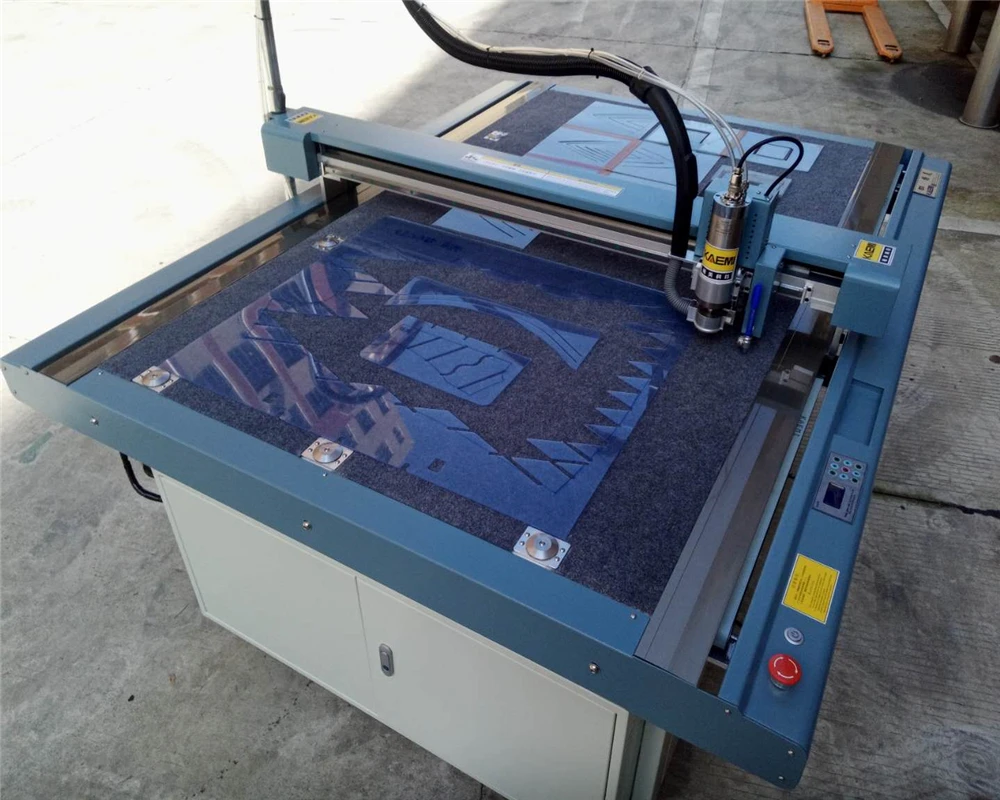 Garment Sewing Pattern Apparel Template Sheet Milling Cutting Machine Flatbed Cutter