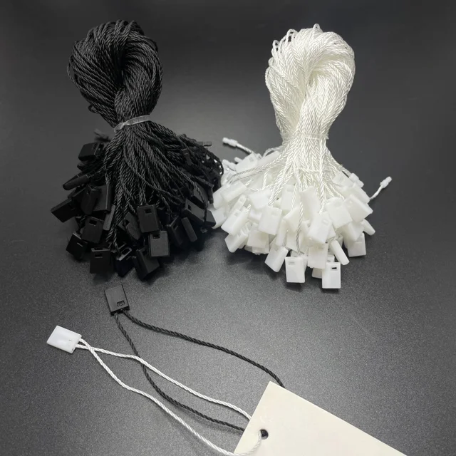 Manufacturers Low Price Swing Tag Custom Clothing Sealing String Label Clothing Label Sealing Rope