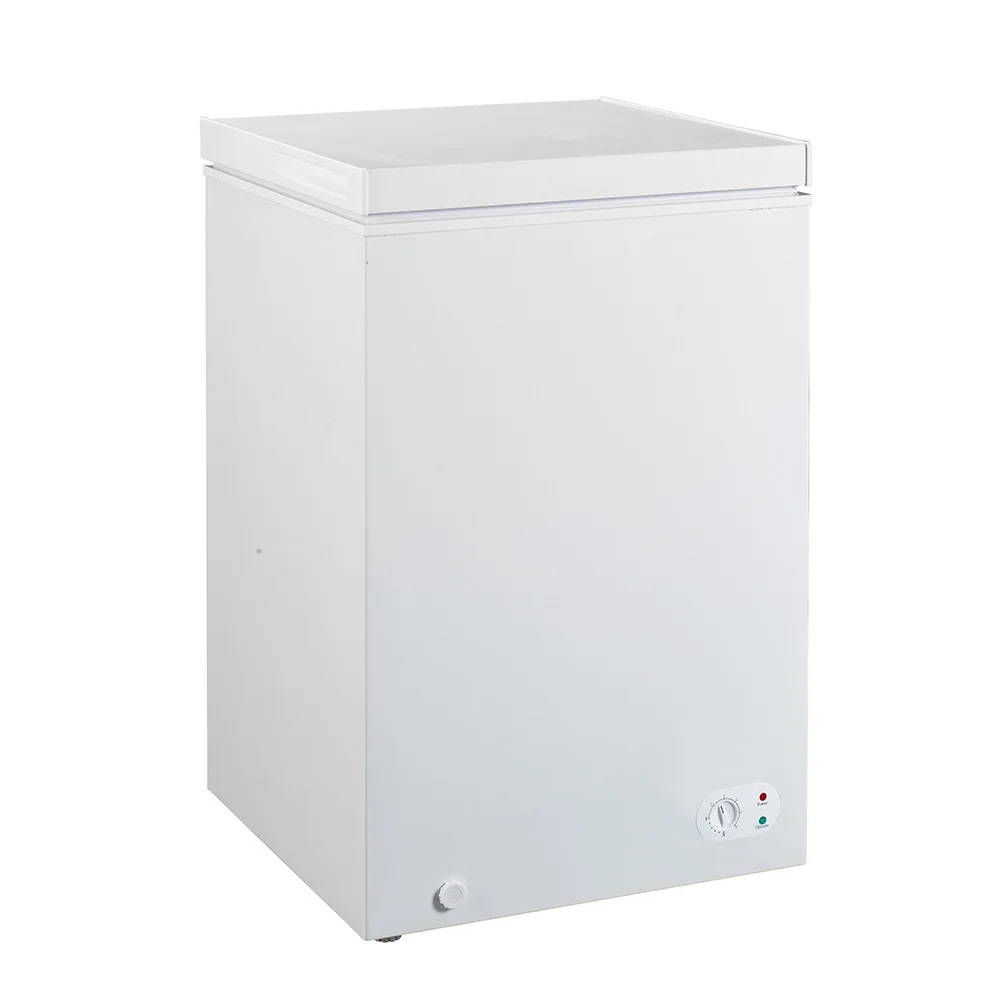 冷凍庫 チェストフリーザー 約100L 動作確認済み 引き取り歓迎 100L業務用ポータブルチェストフリーザー上開きシングルドアミニ冷凍庫
