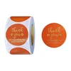 Round,1inch,Thank you sticker_8