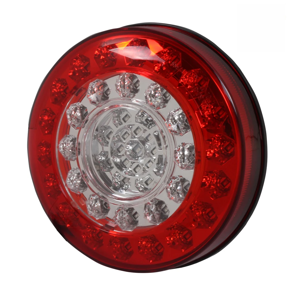 Vehicle 4 Inch Round Led Tail Light for Heavy Truck