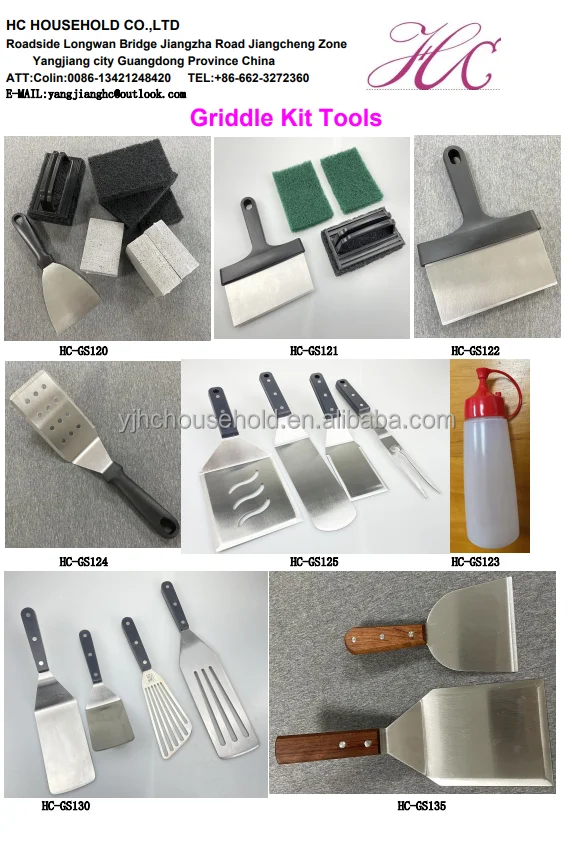 Blackstone Griddle Accessories Grillers Choice – Stainless Steel