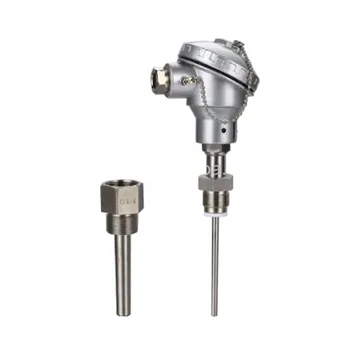 Pt100 Temperature Sensor With Thermowell - Buy Pt100 With Thermowell ...