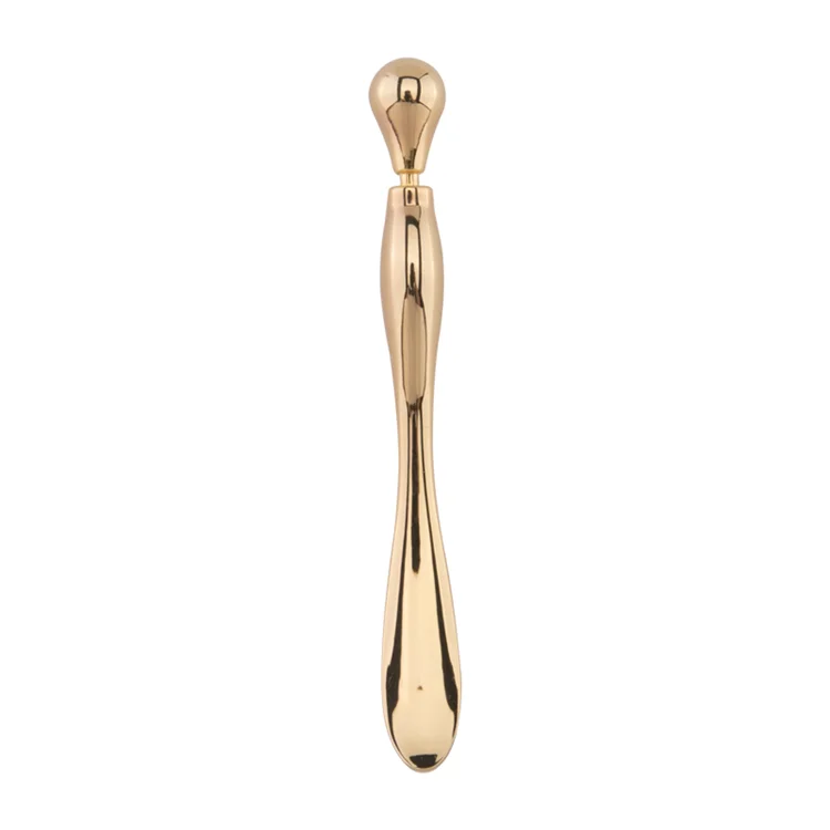 Custom multifunction facial zinc alloy spoon mini eye roller massager stick