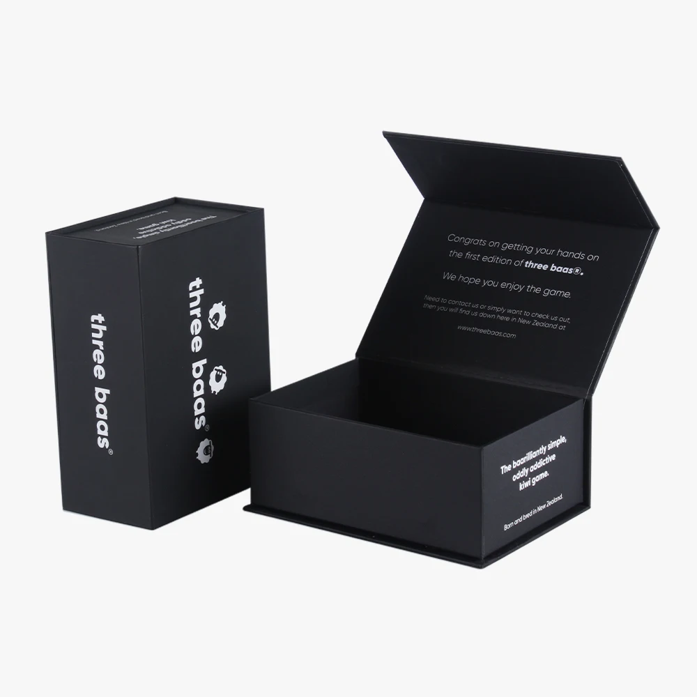 Wholesale Custom Luxury Packaging Black Gift Mug Paper Box - China