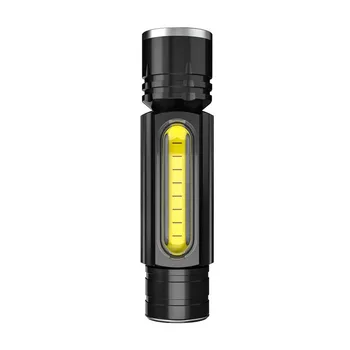 New Design Multifunctional Rechargeable Led Torch Lep Strong Light Tactical Laser Flashlight High Lumen
