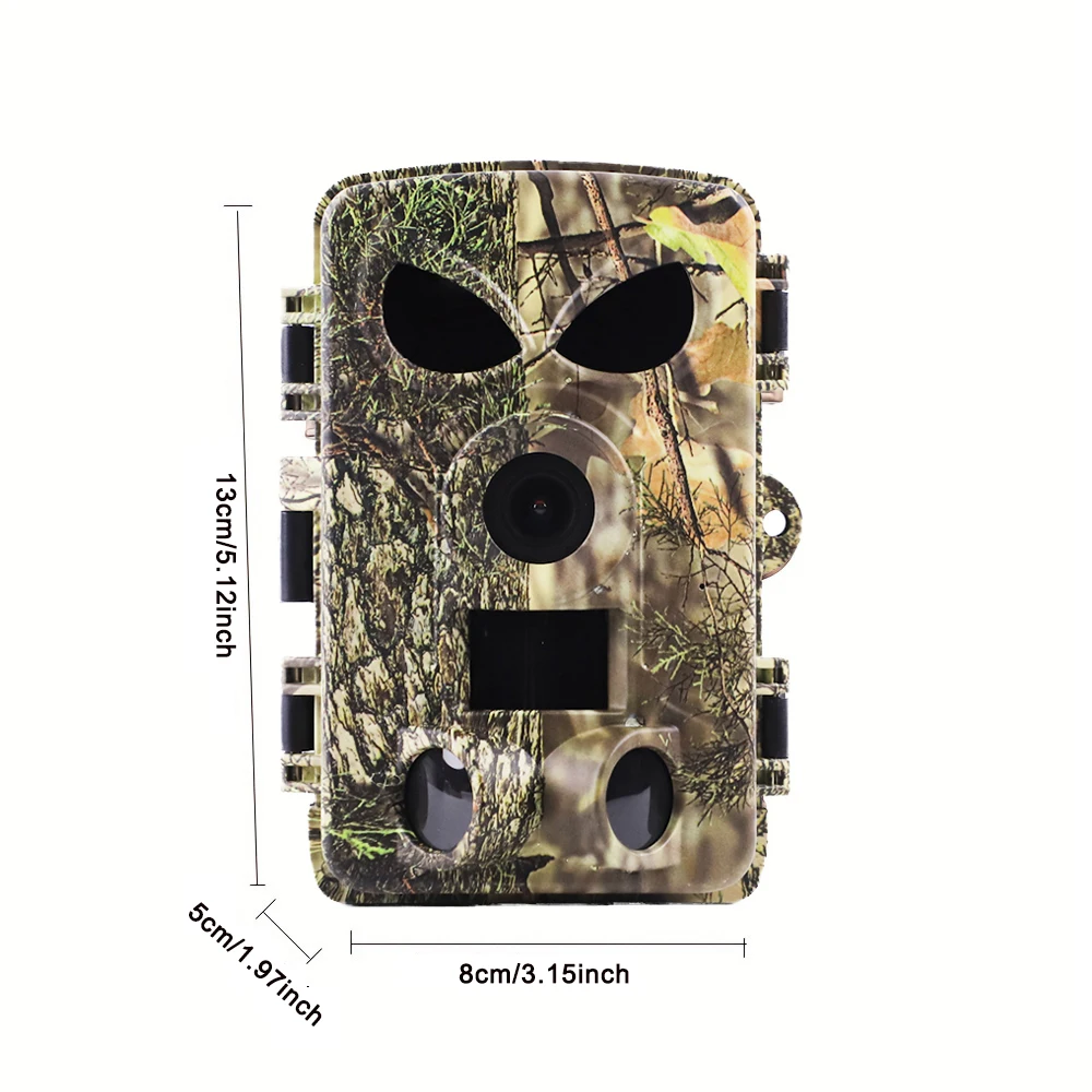 PR8000 60MP 8K Wildlife Trail Camera with 120° Wide Lens