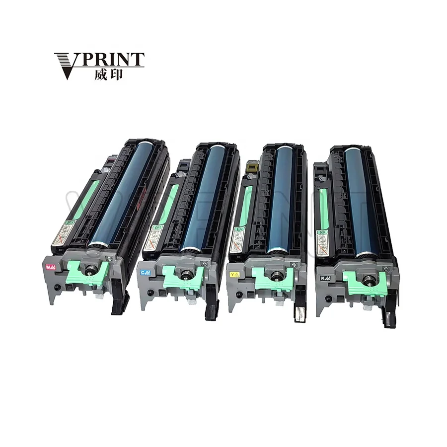 দীর্ঘস্থায়ী 407095 407096 কালো রঙের C M Y K ড্রাম ইউনিট Ricoh Aficio SP C830DN C831DN C830 C831 C 830 831 প্রিন্টারের জন্য