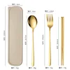 Gold three-piece set [Upgraded and thickened]