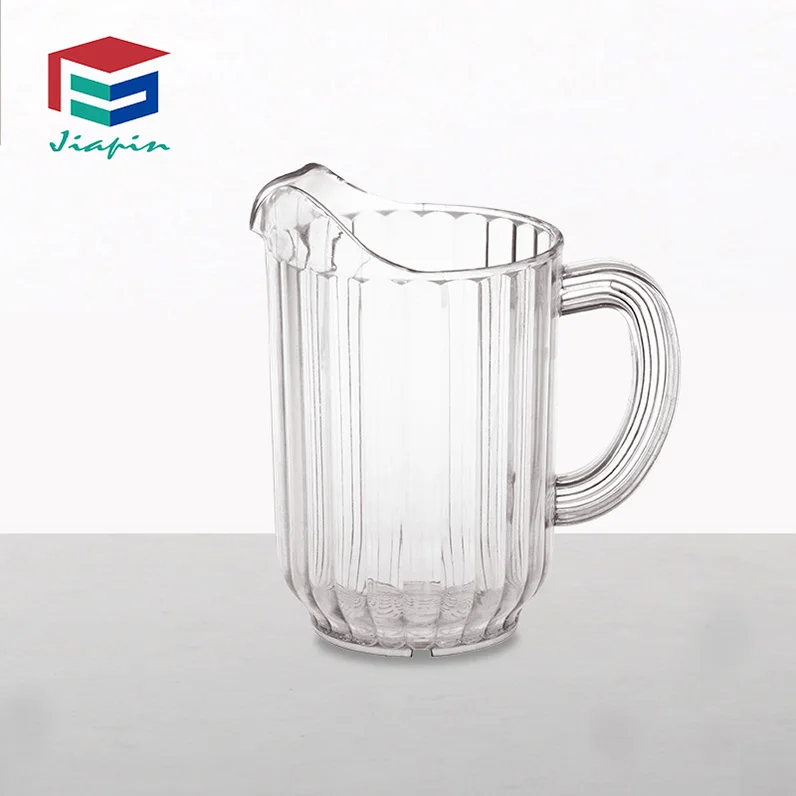 Pichet En Plastique PC Résistant – Capacités 0,5 L, 0,8 L, 1,1 L – Idéal Pour Eau, Jus, Boissons Chaudes à La Maison Ou à L’hôtel
