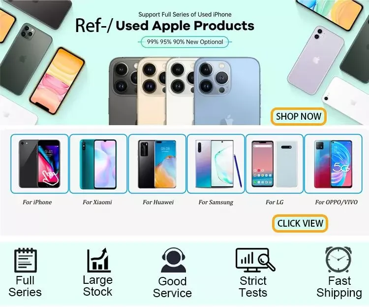 Cheap Phones Second Hand Unlocked Wholesale Smart Used Phone 5g For