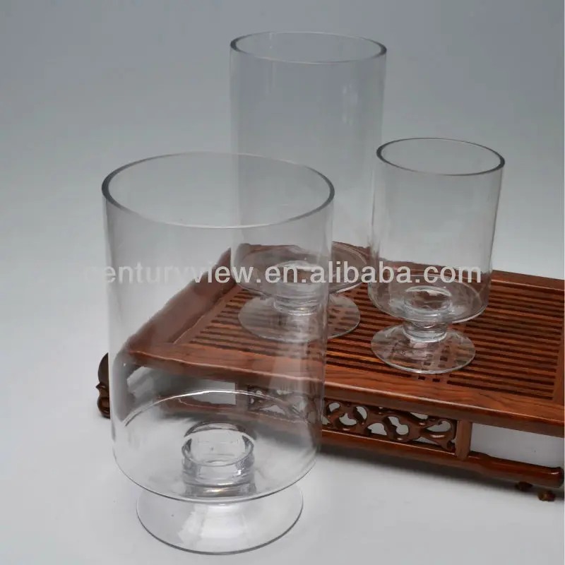 Главная Свадебный декор с База ураган трубка прозрачная вазы оптовая продажа гигантские винные форма из чистого стекла 1 шт./внутренняя коробка 500 шт./размер