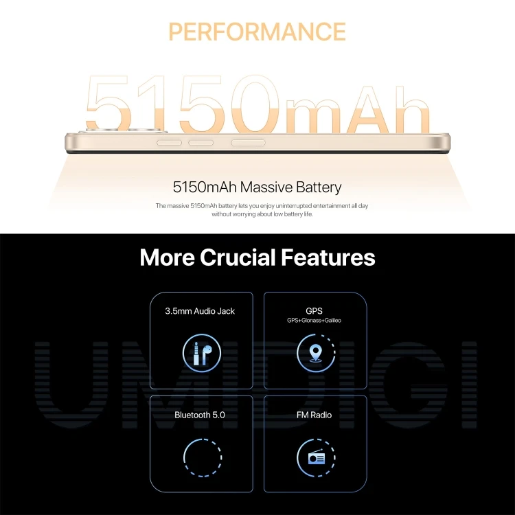 2023 UMIDIGI C2 - Affordable 3GB+32GB Smartphone with 5150mah Battery