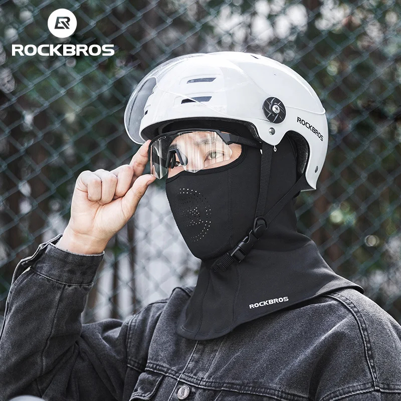 Rockbros Balaclava Con Protezione UV – Maschera Viso Traspirante Per Ciclismo, Estate, Sole, Completa Di Testa (taglia Unica, Astro Boy)