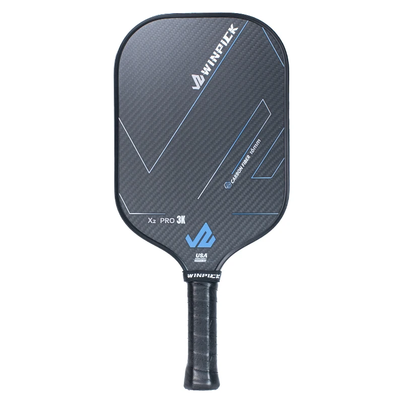 3k Hybrid T700 Carbon Kevlar Thermoformed Pickleball Paddle Tournament ...