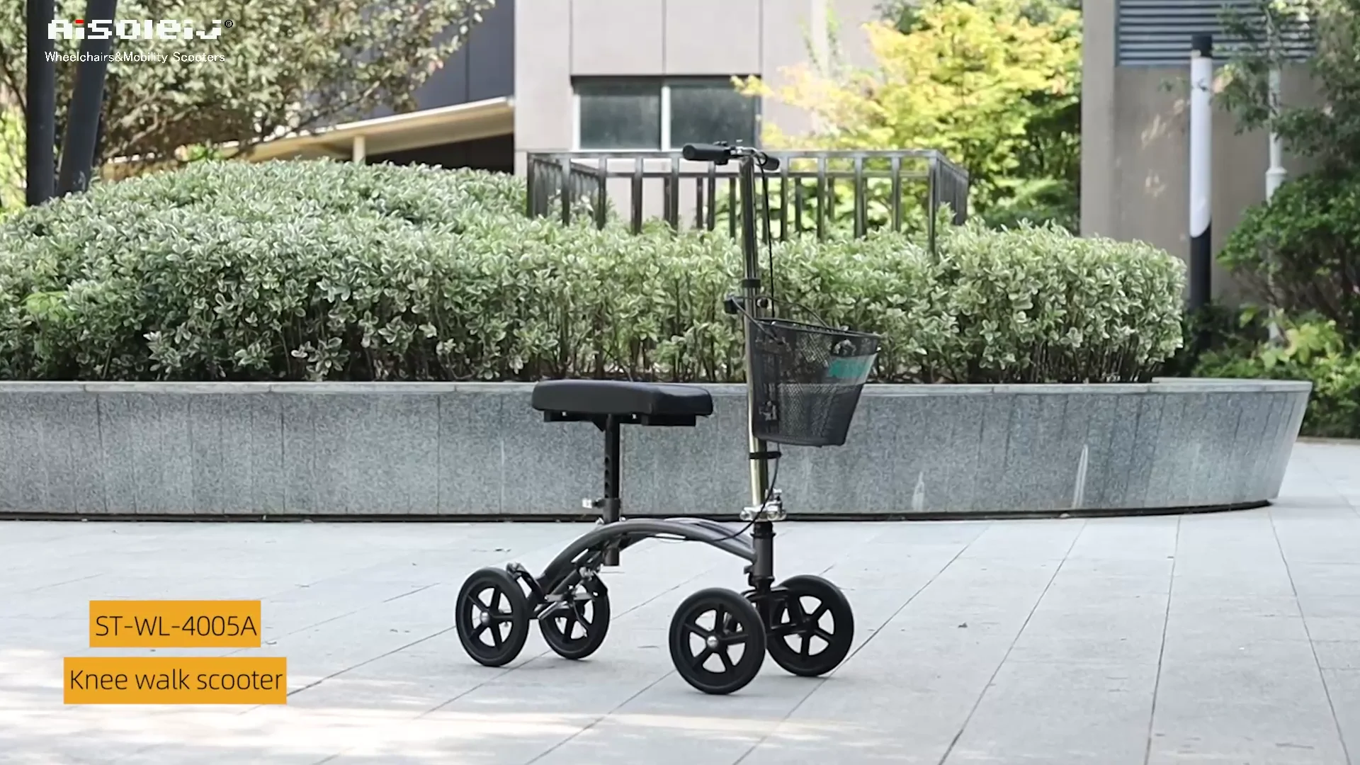 Allterrain Foldable Knee Crutch Scooter For Foot Injuries Best