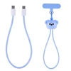Blue Koala Wrist Strap Lanyard 60W Fast Charging Cable