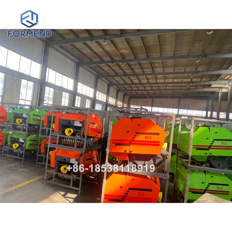 Wide Used Mini Round ATV 0850 Grass Baler Machine for Farm Land