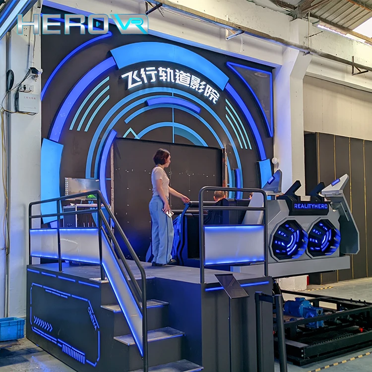 Custom-Sized 7D Movie Theatre with 180° Ring Screen & Orbital