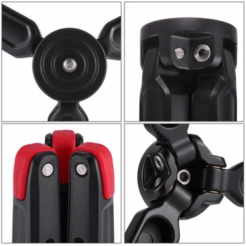 KALIOU Aluminum Alloy Mini Handheld Travel Desktop Tripod Camera Stand Holder for Canon Nikon Sony DSLR detail image