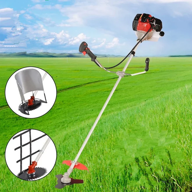 Китайский рюкзак газонокосилки мини 4-тактный бензиновый портативный резак gx35