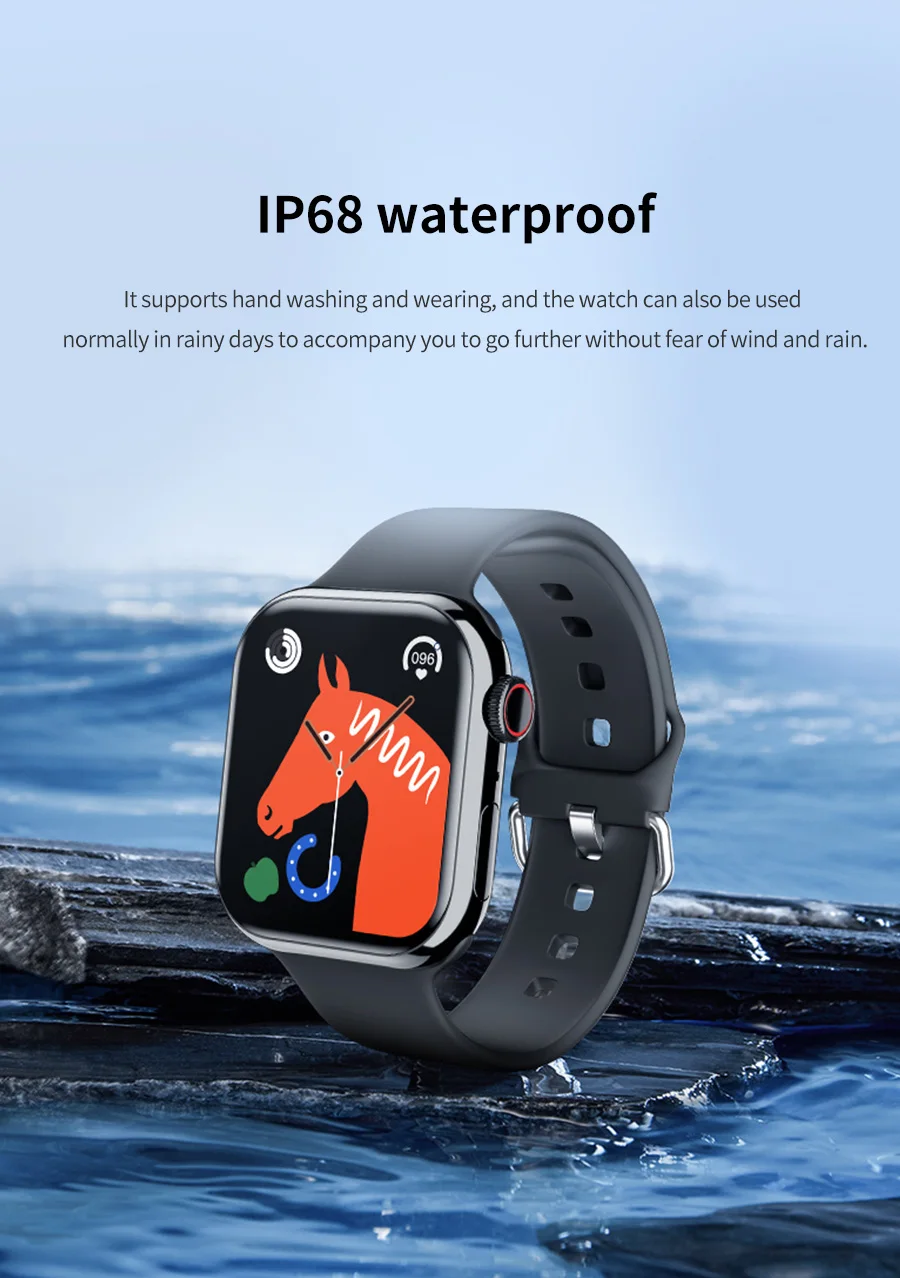 New Smart Watch 9 Men Women body Temperature Bluetooth Call Waterproof Blood Oxygen Wireless Charging Ladies iw9 Watch For Apple 19