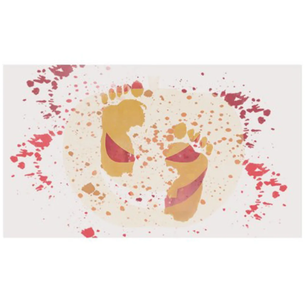 Halloween Prank Color Changing Blood Bath Mat Bloody Shower Mat Blood