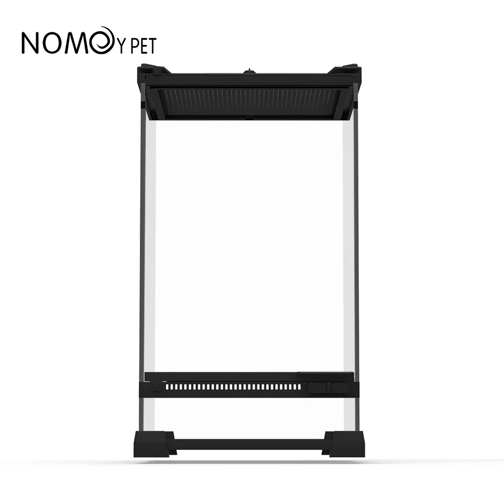 NOMOY PET Single Door Reptile Terrarium - Perfect for Geckos & Frogs