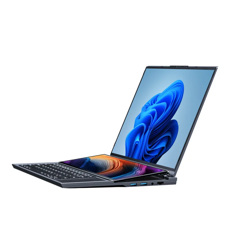 Customized Zenbook PRO Duo Notebook Dual Screen 8/16GB RAM 256/512GB SSD  RTX 2060 6GB OLED Laptop I7
