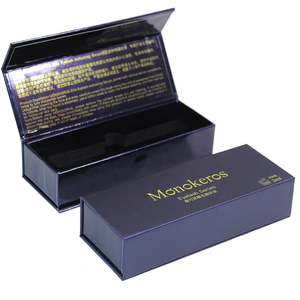 High-quality paper box golden hot stamping color printed gift packaging magnetic flap box