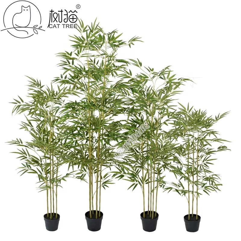 High Quality Chinese Plastic Bamboo Tree Artificial Bamboo Potted