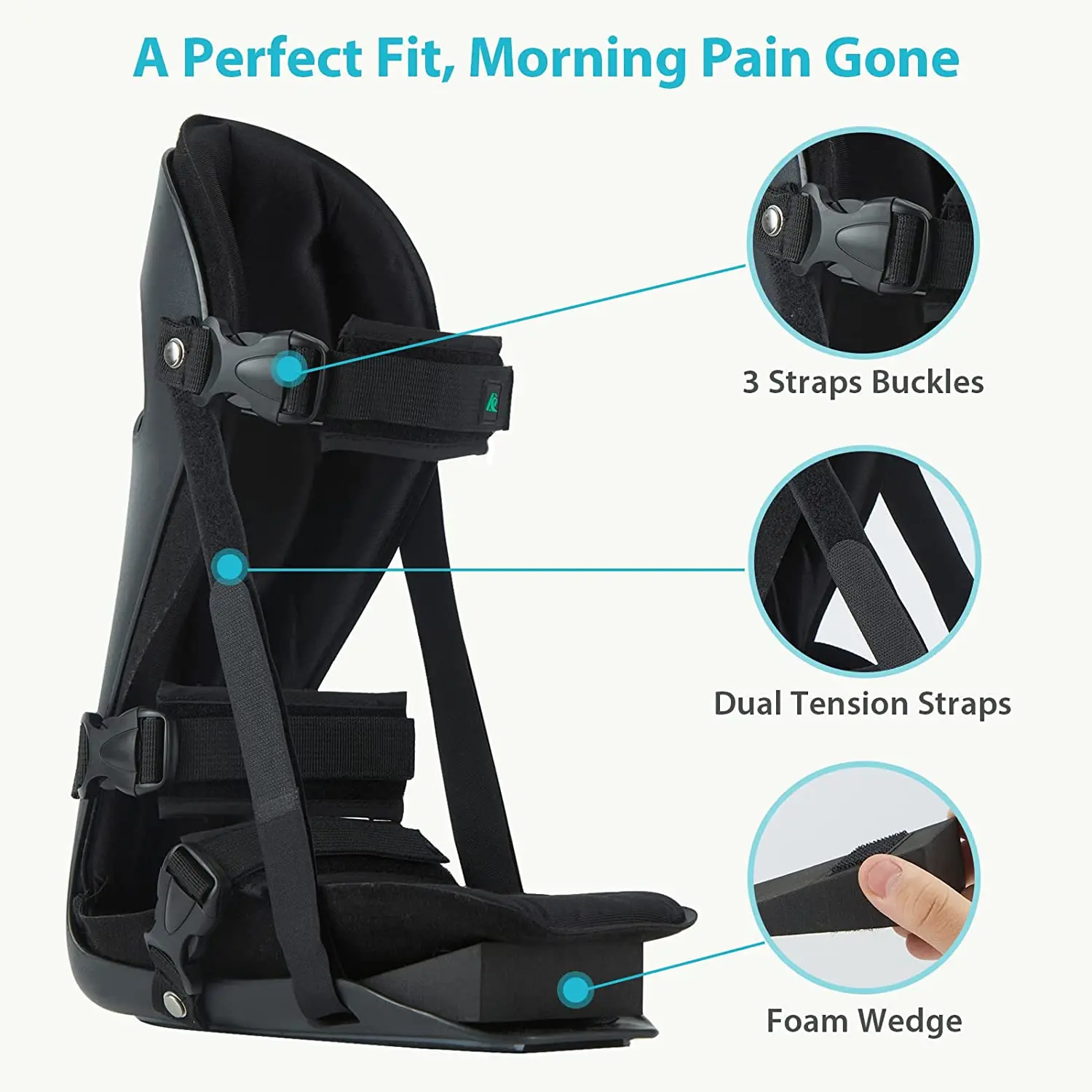 Orthotics Plastic Fixation Ankle Foot Orthosis Afo Foot Drop Brace