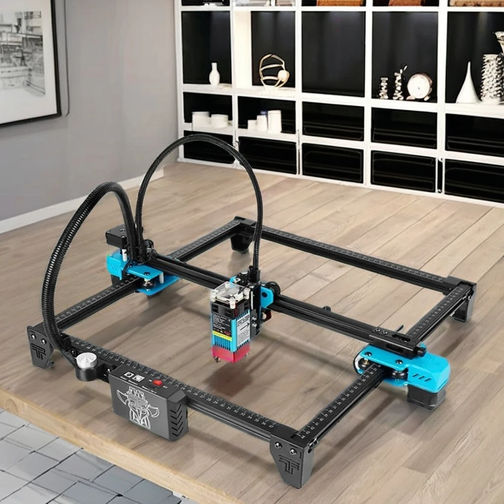 TWOTREES TTS-55 PRO新しい高精度レーザー彫刻機香水瓶ウッドビーズ