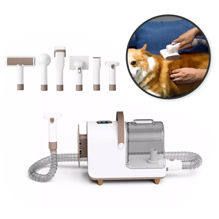 Pet Grooming Kit Silent Vacuum Cleaner Pet Hair Remover Vacuum Fur