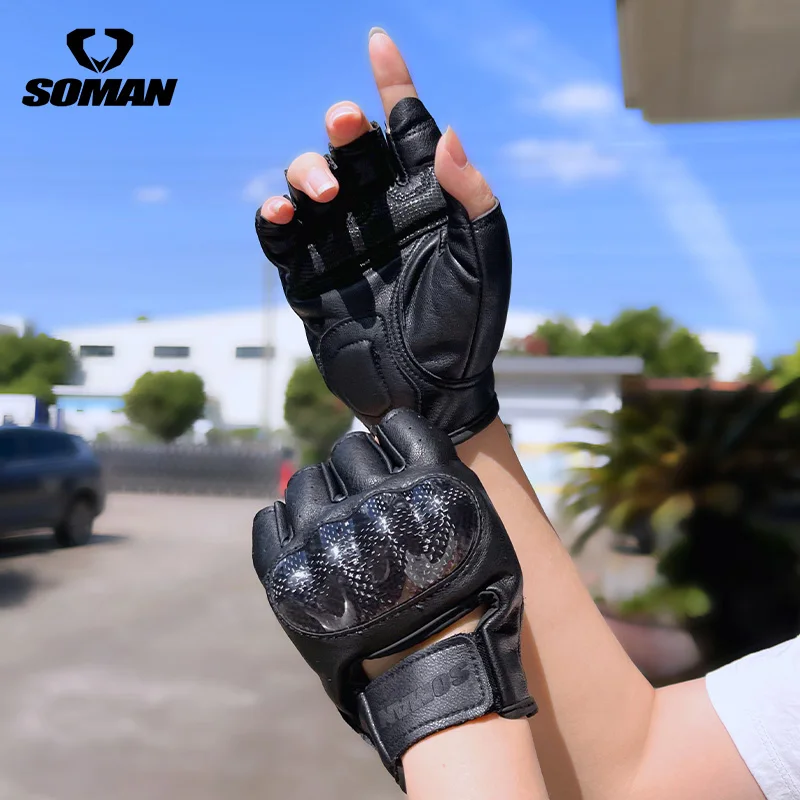 Moto Guanti In Pelle ST1800 BZM Hawk Touring E Città, - Stech Moto - Foto 4