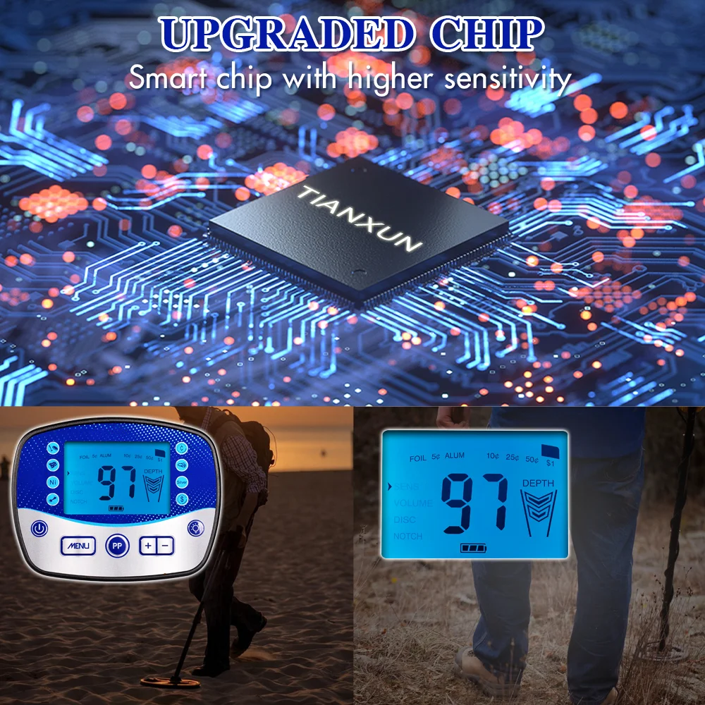 Metal Detector Machine T11 Long Range Gold Detector High Quality Metal Detector Gold Range Silver