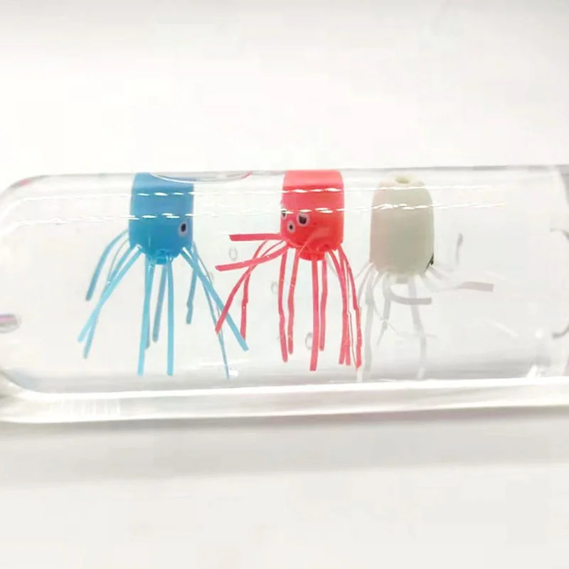 2024 Popular New Cute and Fun Magical Smiling Jellyfish Floating Science Toy Randomly Given to Children DIY Handmade