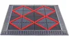 Gray bottom red single brush