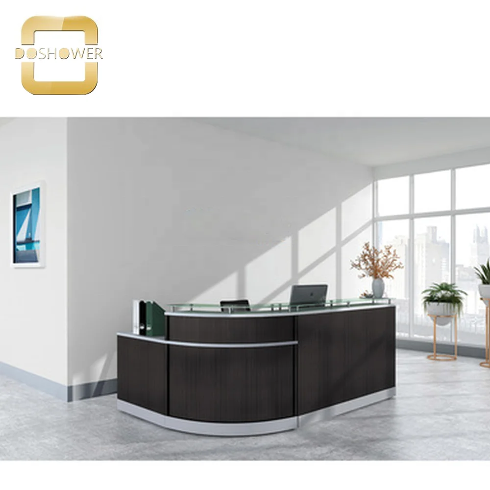 Signature Series Lshaped Reception Desk With Reception Workstation