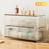 [With door] Brown, 51cm long, 3-tier (upright style)