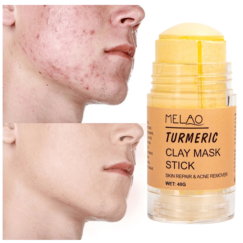  Turmeric Clay Stick Mask, Organic, Vitamin C