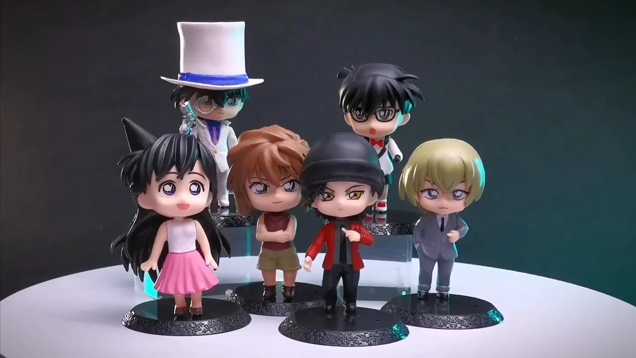 Detective Conan Anime Figure - 6PCS/SET Model Toy for Kids