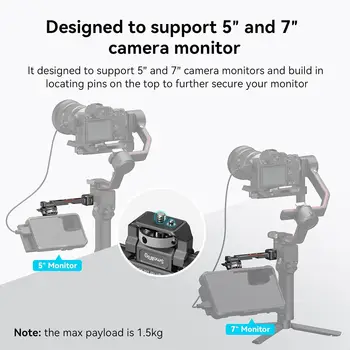 SMALL RIG Adjustable Camera Monitor Mount With Quick Release NATO Clamp Camera Mounts & Clamps 3026B product image