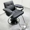 Assiette surdimensionnée en argent de haute qualité-noir