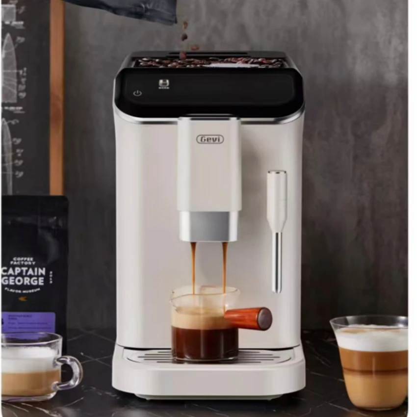 Compact Fully Automatic Coffee Machine Home Office - American Italian Style Grinder Milk Foam manufacture