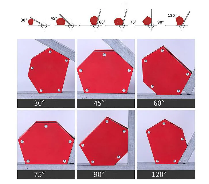 25LBS 50LBS Magnetic Welding Holders/Polygonous Style